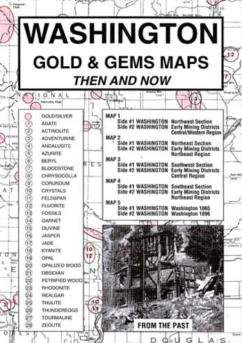 washington gold and gems maps