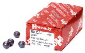 Hornady 50 Cal .490 Lead Balls