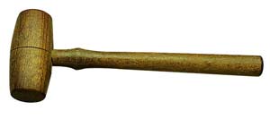 wooden hammer